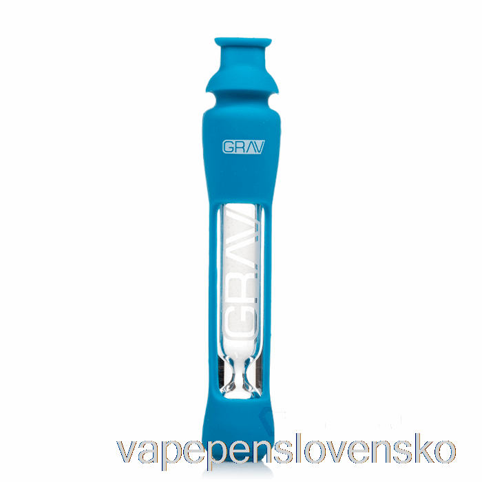 Grav 12mm Ochutnávač So Silikónovým Skin Blue Vape Bez Nikotinu